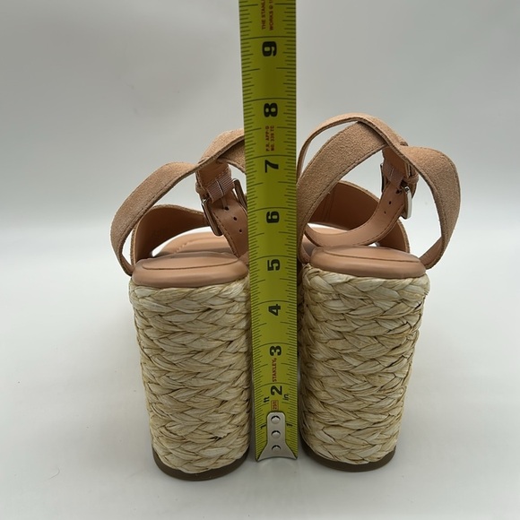 B2490- Marc Fisher Nelly Espadrille Wedge Sandals – Size 9 – NWT - Picture 6 of 9